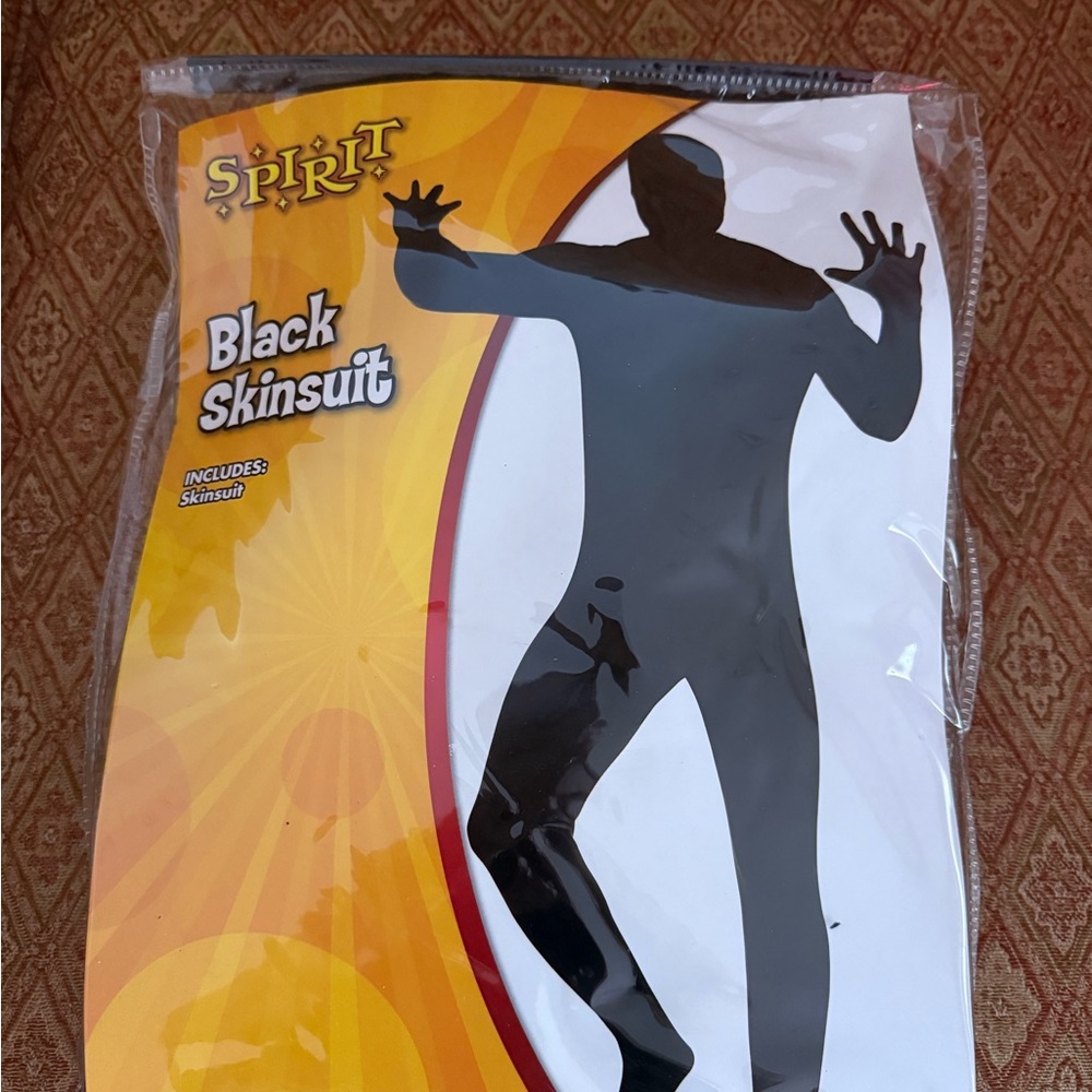 Spirit Black Full-Body Skinsuit